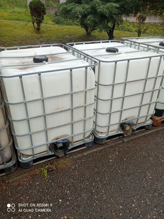 Zbiornik czysty na wode 1000l TRANSPORT mauzer