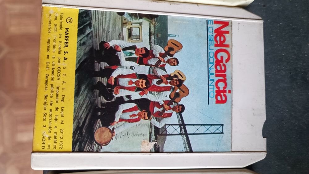 Cassetes antigas de cartucho