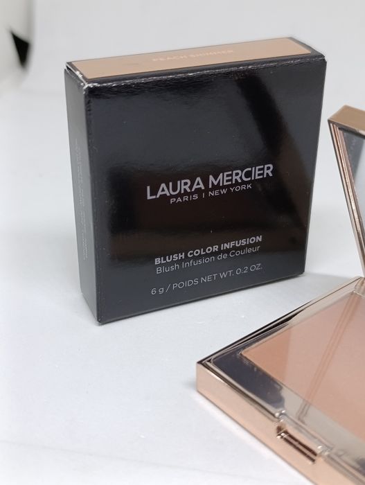 Laura Mercier Blush Color Infusion Peach Shimmer nowy
