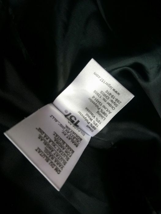 Пальто плащ чорне М розмір lagar 157