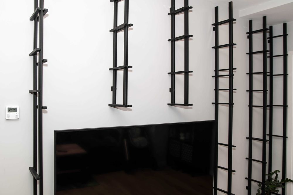 Meble loftowe, zabudowy regały typu loft