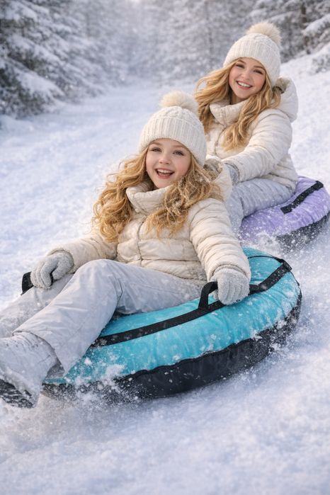 Тюбинг, ватрушка, Надувні сані дітячі