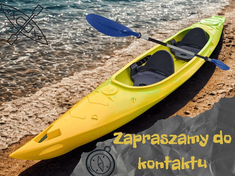Bestseller! Kajak Finder Active Duo wiosła kapoki Akcesoria nie sup
