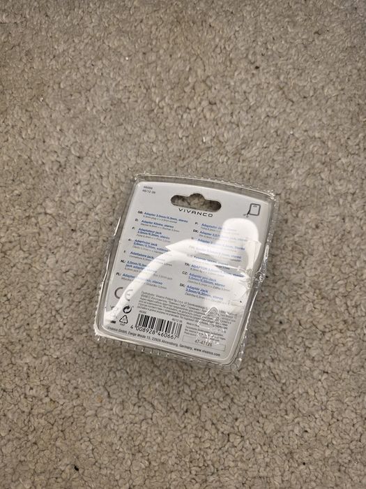 Адаптер 3.5 mm / 6.3 mm stereo