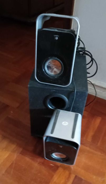 Coluna de som de music