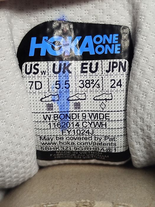 Кросівки жіночі  Hoka Bondi 9 (38,5; 40,5; 41; 42; 42,5)