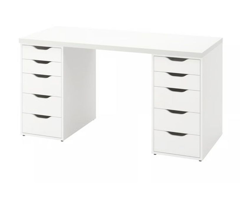 Biurko biale IKEA 140x60