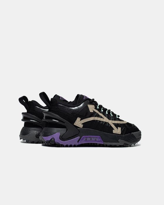 Кросівки OFF-WHITE Odsy-2000 Black/Violet premium | Кроссовки чоловічі