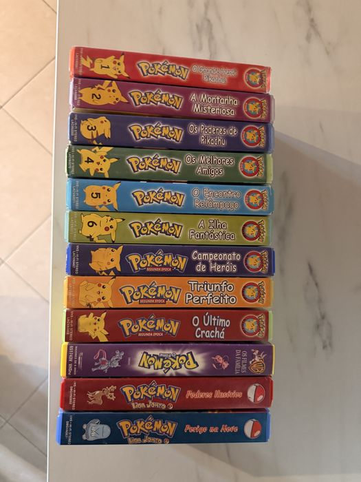 Pokémon Lote de VHS