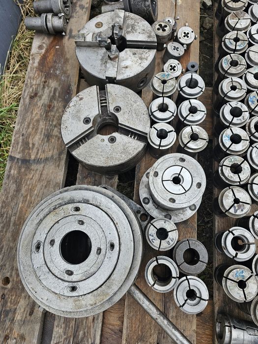 Zestaw Narzędzi tulejki zaciskowe 92szt uchwyt bison tokarka frezarka