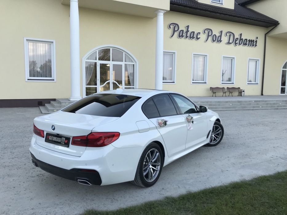 Auto do ślubu BMW 5 G30 M pakiet