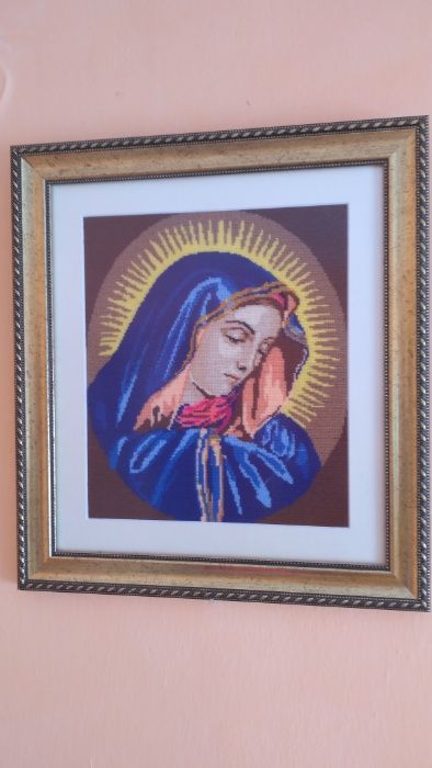 Ікона вишита хрестиком