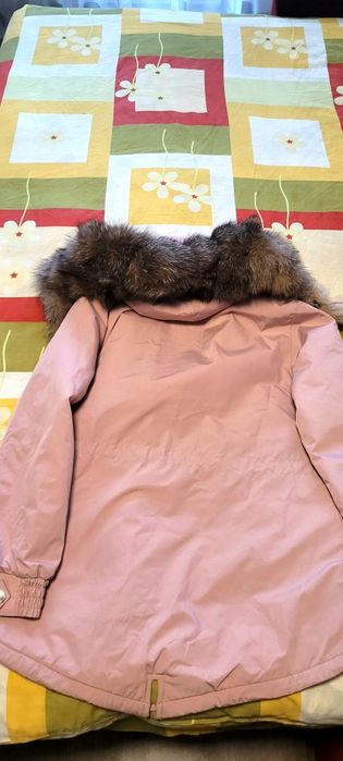 Парка з натуральним хутром