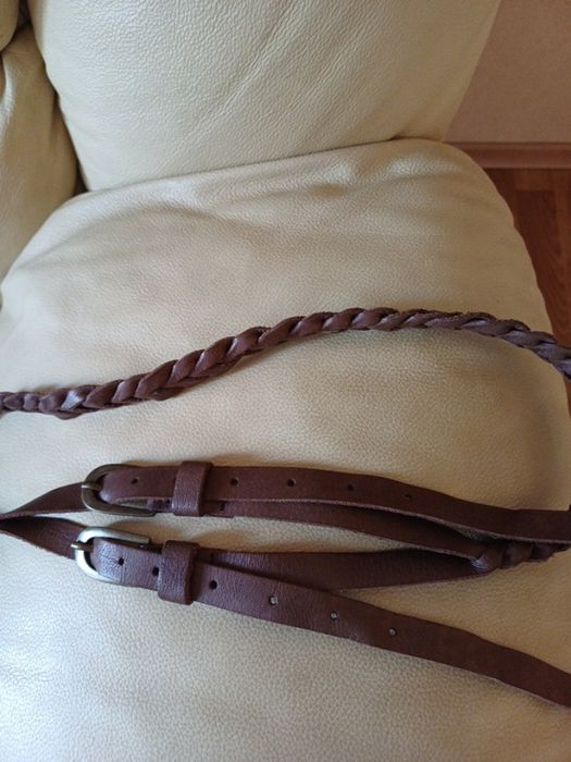 РЕМЕНЬ женский кожа від . Dark brown
