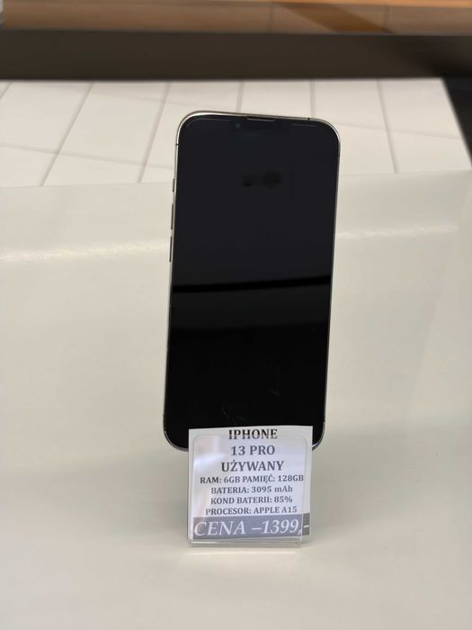 iPhone 13 Pro 128GB Bat 85% Topcase Vivo *Raty 0%