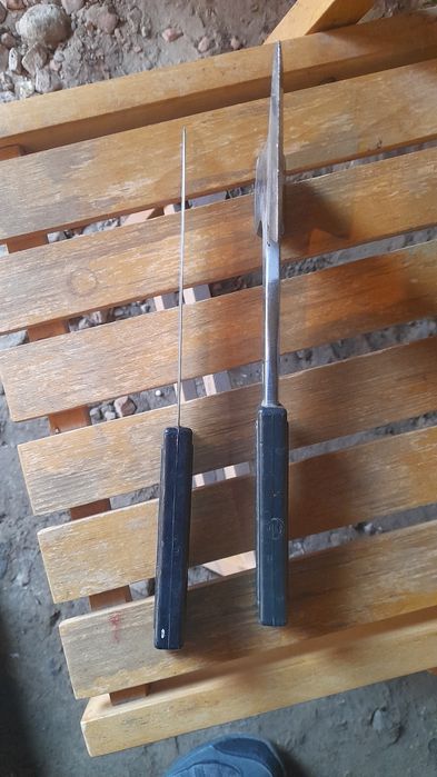 Набор  топор  и  нож   туристический  времен  СССР