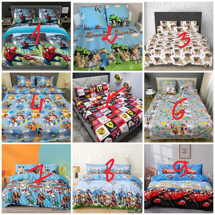 Якісна постільна білизна бязь голд люкс Пакистан, індив пошиття