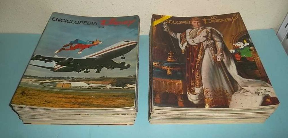 ENCICLOPÉDIA DISNEY - 1972 - Coleção completa !!