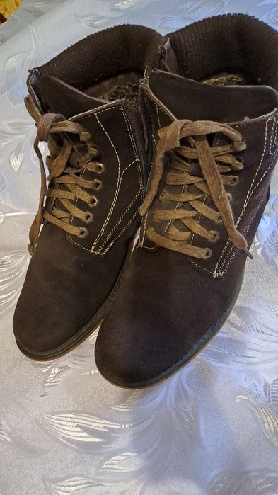 Черевики чоловічі замшеві 43 цегейка