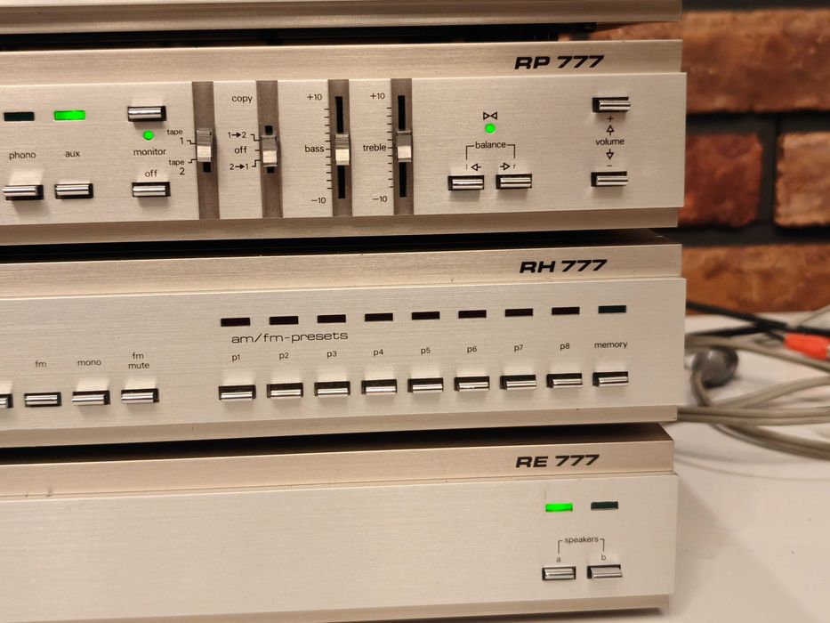 WIEŻA SIEMENS 777 ! PRE Końcówka mocy Tuner Timer PILOT !