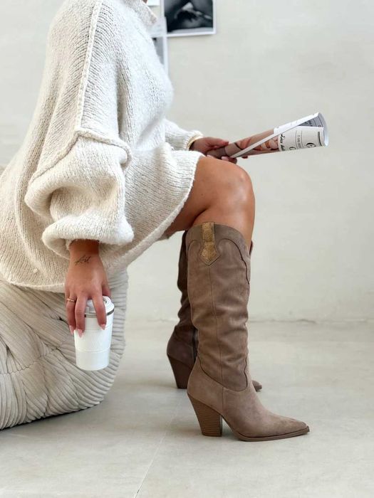 Botas inclusivas para gémeos largos, exclusivas em Portugal