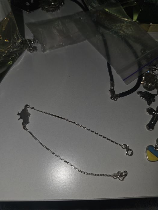 Кулон серебро б/у