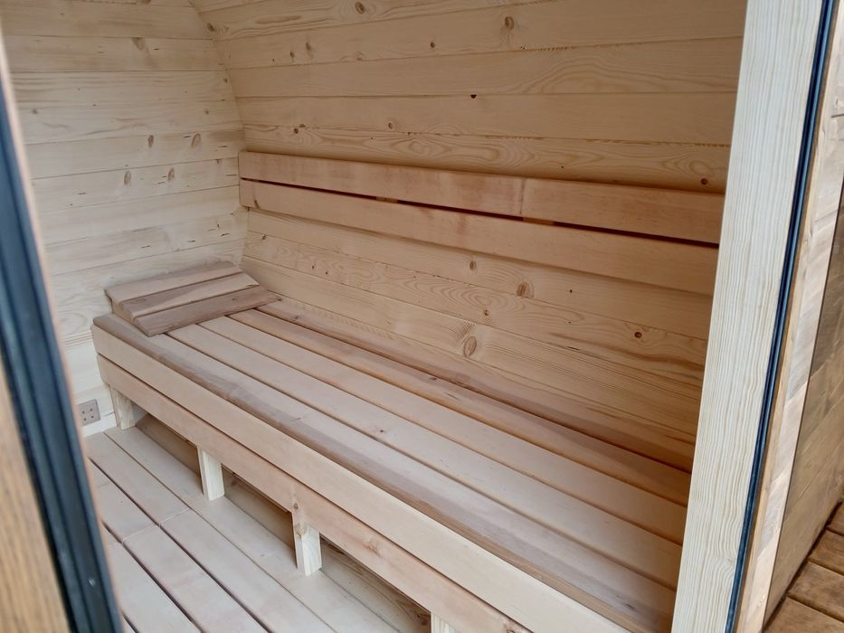 Sauna ogrodowa typu bania od producenta