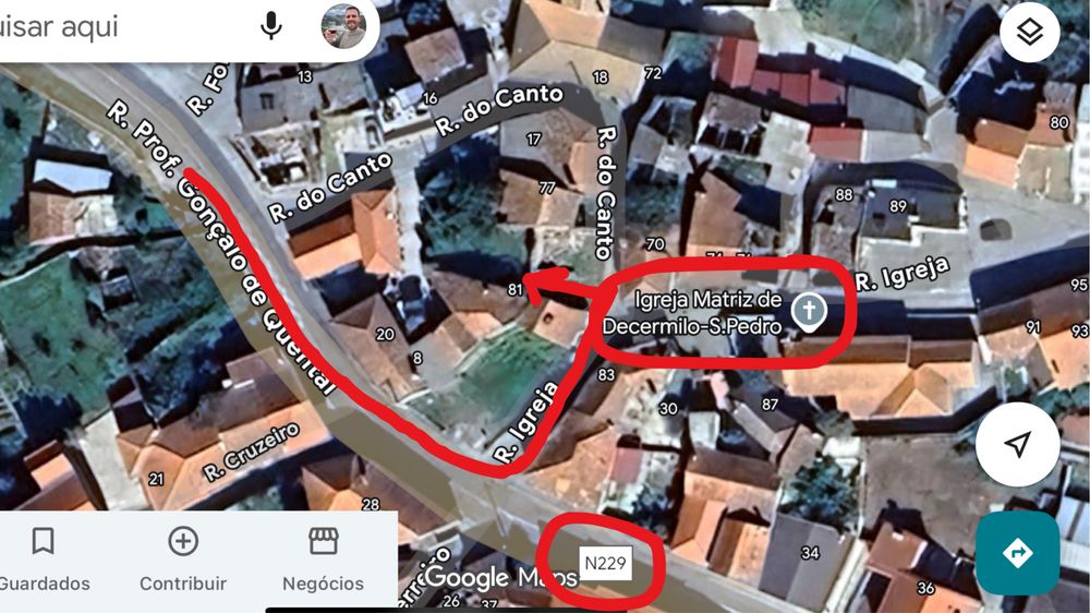 Moradia para recuperar com terreno