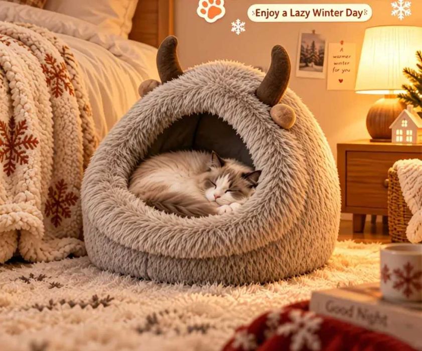 Домик для крупных котят и щенков
