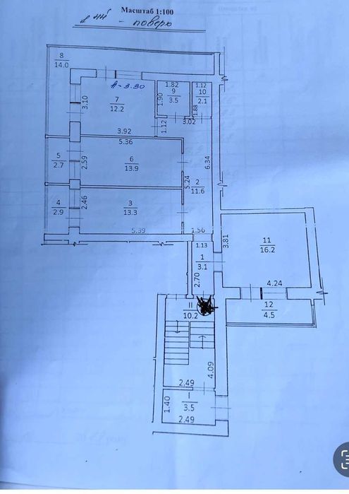 Продаж 3 кімнатної квартири по вулиці Шевченка (Рясне 1)