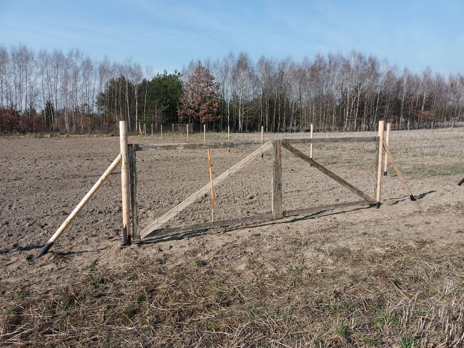 Ogrodzenie leśne Ogrodzenie Budowlane Ogrodzenie Tymczasowe