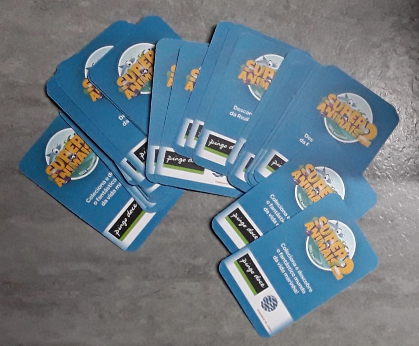 Cartas Pingo Doce - Super Animais 2 (Vida Marinha)