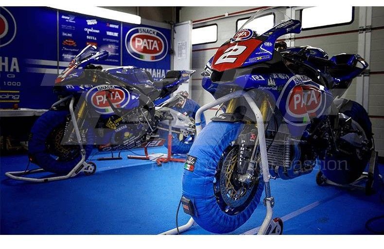 mantas termicas aquecedores de pneus capit mini pit bike / scooter,
