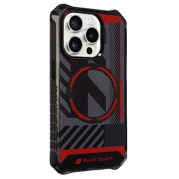 Etui Audi IML Sport MagSafe Case na iPhone 15 Pro Max 6.7" - czarne