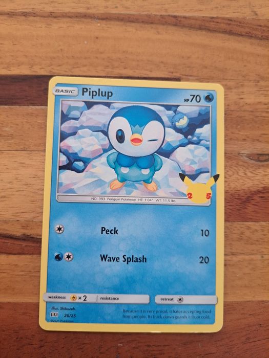 Cartas pokemon azuis