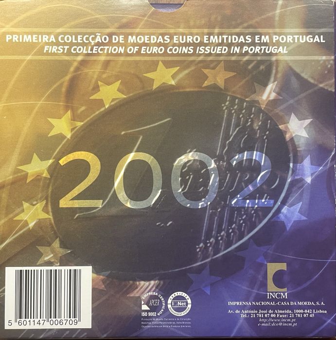 Série Anual 2002 - moedas euro