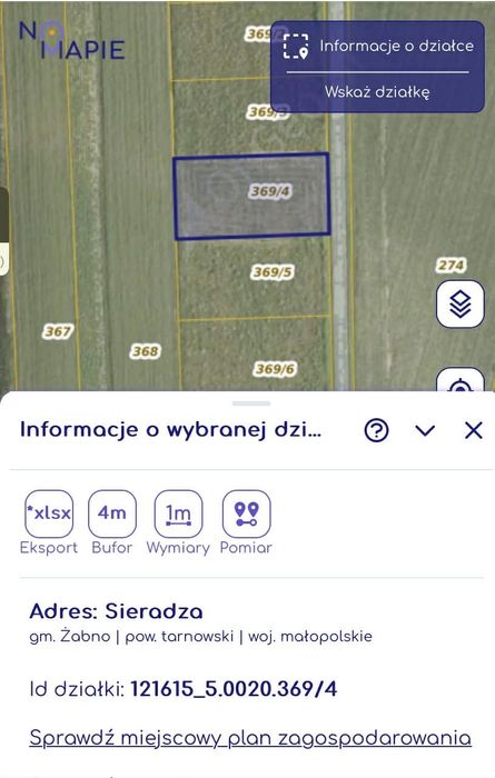 Działka budowlana  WZ na dom jednorodzinny!!! - More