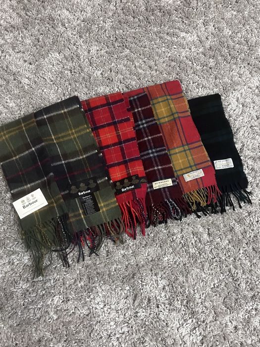 Шарфи burberry, barbour, aquascutum