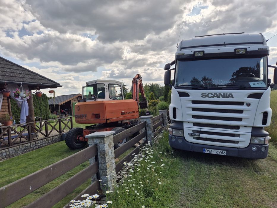 Żwir piach pospółka humus kruszywa materiały sypkie transport sprzedaż