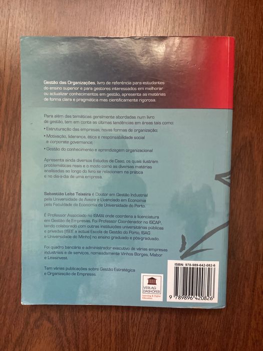Gestão das Organizações, 2 edição