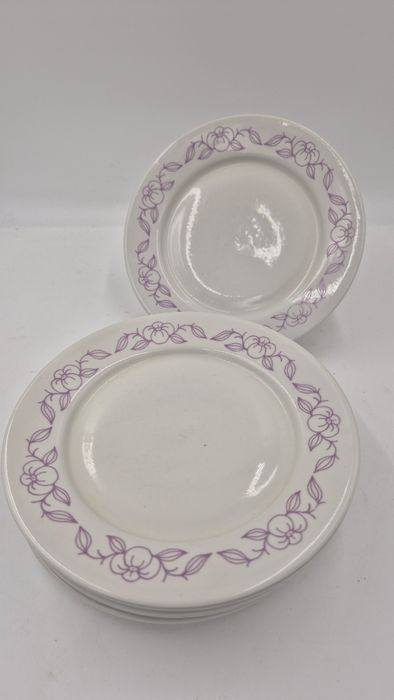 Lubiana piękne porcelanowe talerze przekąskowe komplet dla 6 osób T28