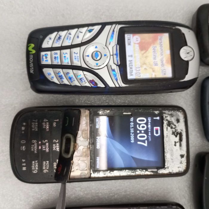 Одним лотом= 570 грн!. Кнопочные телефоны.