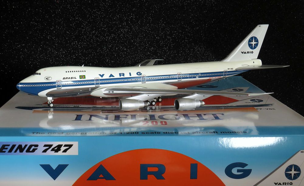 Varig Boeing 747-2L5B ( PP-VNC ) extremamente raro.