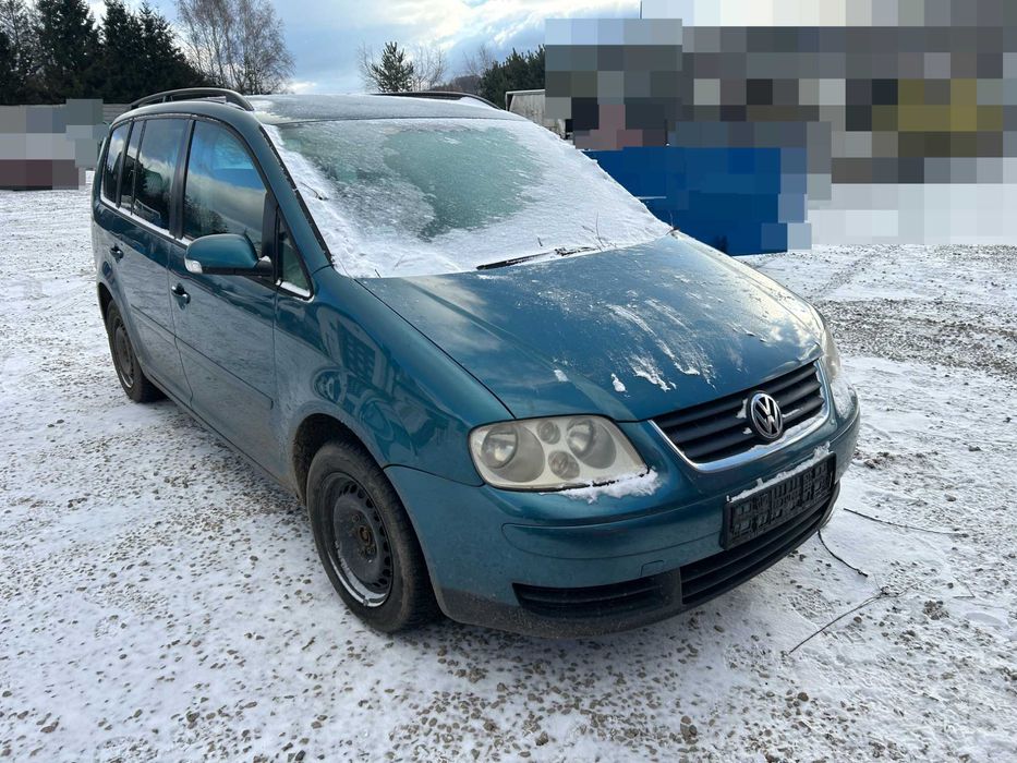 CZĘŚCI maska zderzak błotnik klapa lampa zaciski sanki Vw Touran