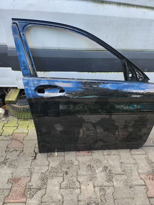 Drzwi przednie Prawe Mercedes GLC 253 CZARNE