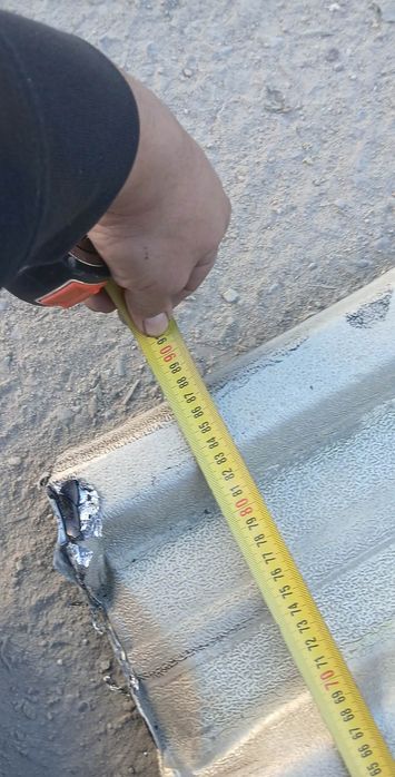 Várias Telhas chapas