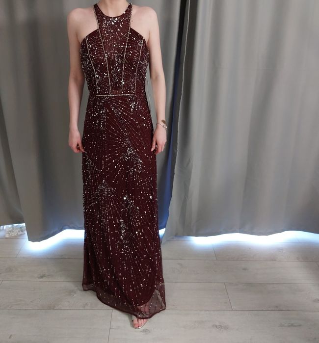 Suknia Lace&Beads roz S