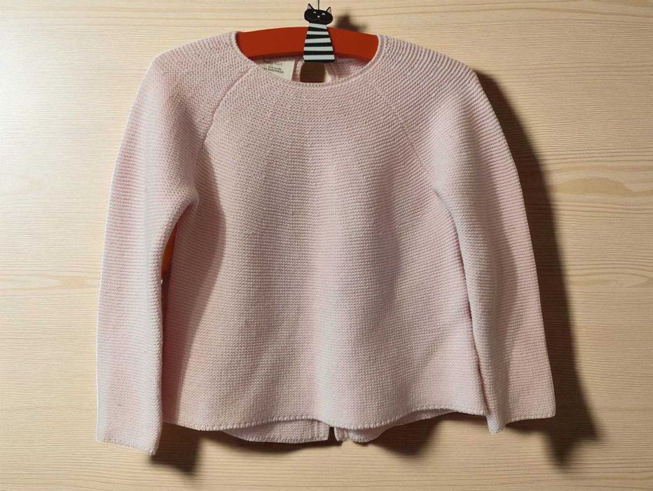 Стильний в'язаний светр Zara Knitwear Basic для дівчинки