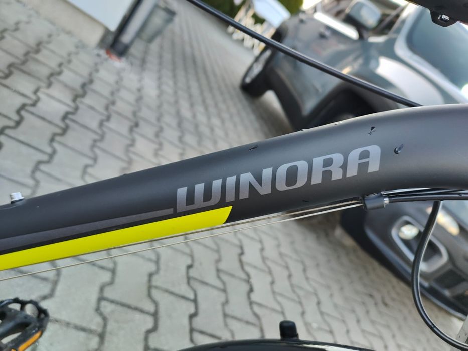 Rower męski trekkingowy WINORA koła 28 SHIMANO ACERA aluminium