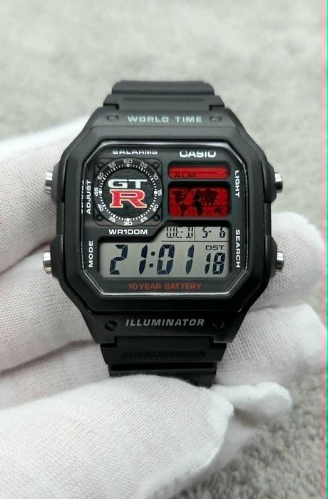 Casio Royale GTR MOD – AE-1200WH – Fabrycznie Nowy